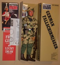 Vintage action man 40th german - action,