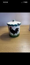 Wemyss Ware Jam Pot Cockerel
