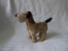 Vintage Fox Terrier Dog Soft Toy 21cm
