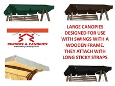 garden swing seat canopy