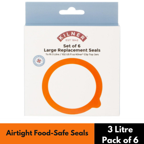Rubber jar seals kilner count - rubber,
