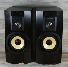 Technics SB-HDV600 60w 6ohm Bookshelf Speakers Bi Wire 2 Way System PLEASE READ
