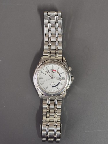Seiko kinetic stainless steel - stainless,