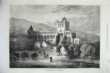 Old Antique Print 1871 Scott