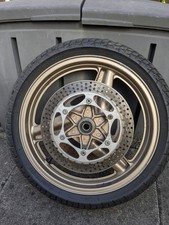 Honda VFR 750 FJ RC24 Front Wheel and Discs 1988