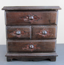 Vintage Wood Jewellery Box /