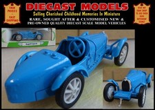 1938 BUGATTI TYPE 51 RACING CAR; UK MADE CORGI DIECAST SCALE MODEL MINT & BOXED