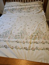 Vintage DORMA COUNTRY DIARY King Size duvet cover & 2 pillowcases -  Honeysuckle