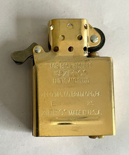 (New) ZIPPO BRASS PETROL