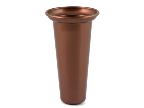 Cemetery vase for grave copper - cemetery,