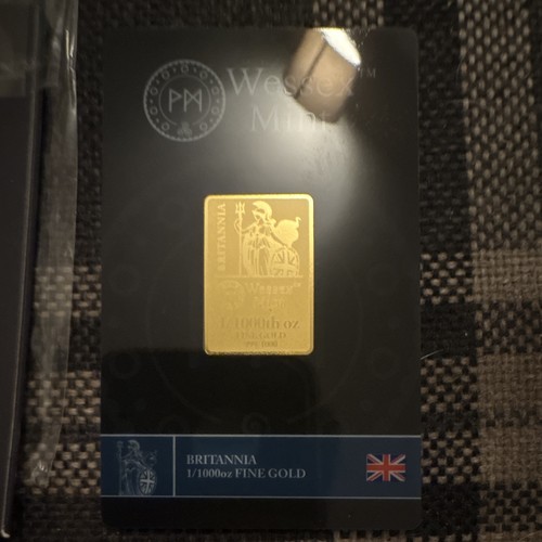 Wessex Mint Britannia Gold Bar