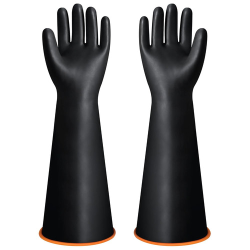 Large rubber gloves xl - 22",