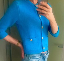 Turquoise Zara Cardigan |