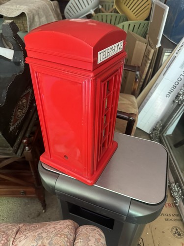 British telephone box replica - british,