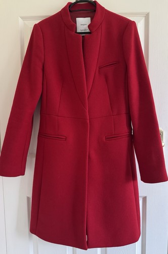 Mango red coat natural - mango,