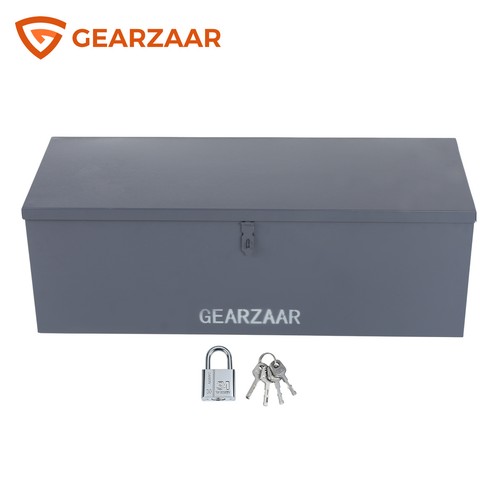 Metal tool box - box, lock