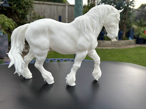 Friesian horse unpainted - friesian, –