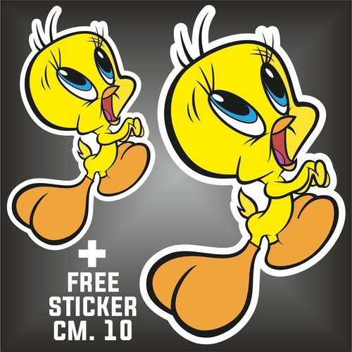 Sticker titti tweety - car, decal