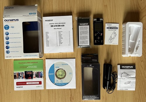 Olympus 670 digital voice - dm-670,