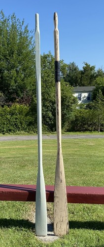 Vintage wooden oars 83 - ,
