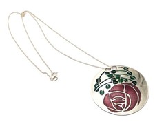 Sterling silver enamel