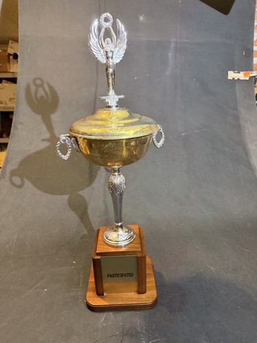 Vintage trophy cup large - trophy,