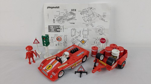 Playmobil vintage red - playmobil, racing