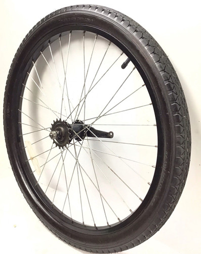 Beach cruiser black wheel - black,