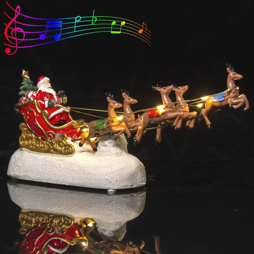 Christmas santa claus sleigh - christmas,