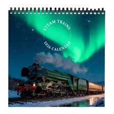 Steam Train Calendar 2026