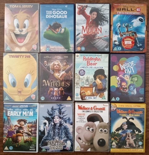 Kids dvd bundle animation - dvd,