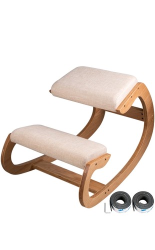 Wooden ergonomic kneeling - wooden,