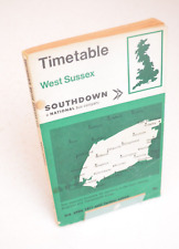 Bus Coach Timetable Southdown