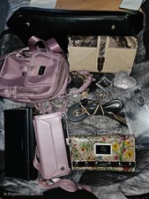 Job Lot Of Handbags, Purses Keychains incl. LYDC BAG & 2 PURSES 