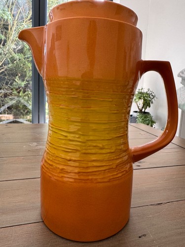 Retro carlton ware - carlton, orange