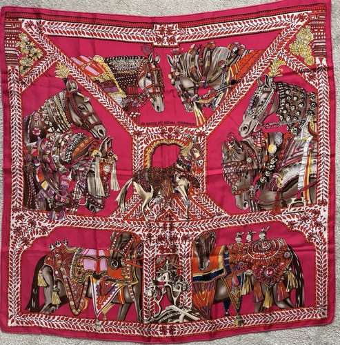 Hermès pink silk - hermès,