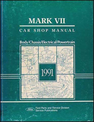 1991 lincoln mark vii - lincoln, shop