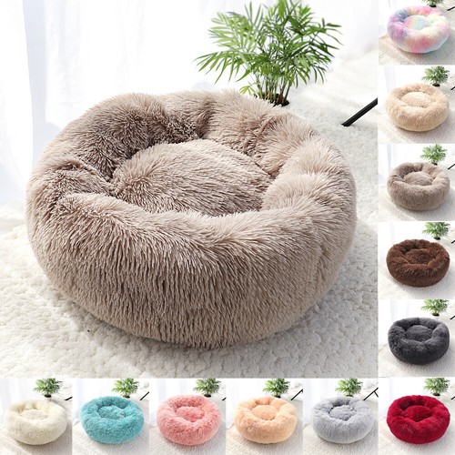 Pet dog cat plush calming - cat, bed