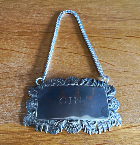 Silver plate gin - silver,