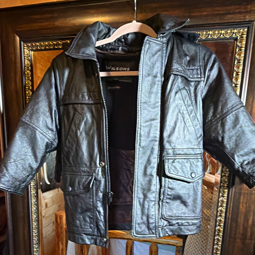 Wilsons boys black genuine - boys,
