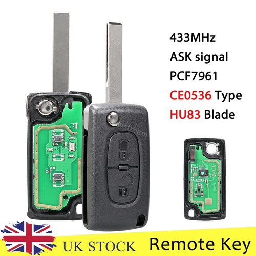 Ce0536 hu83 remote key fob - ce0536,