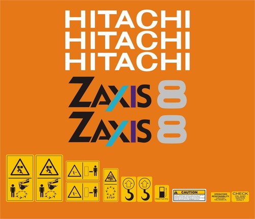 Hitachi zaxis mini digger - 8,