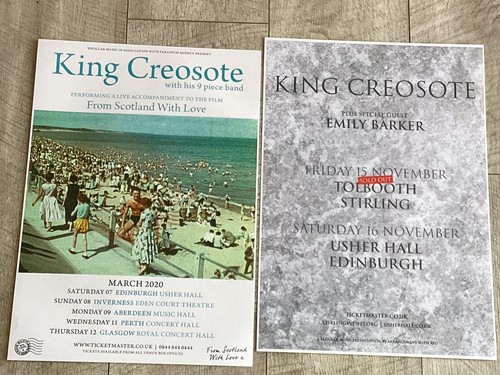 King creosote concert posters - king,