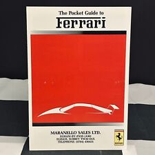 FERRARI MARANELLO POCKET GUIDE