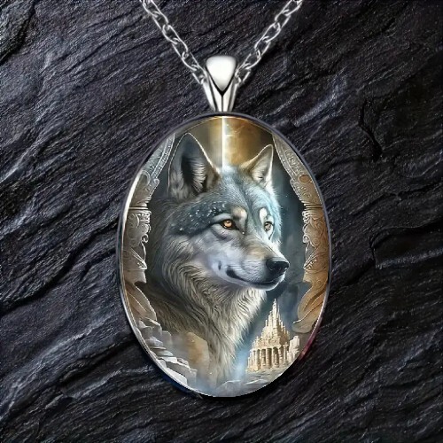 Unique animal wolf - wolf, pattern