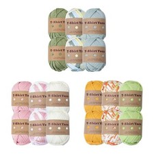 6x Knitting Yarn Fabric Cloth