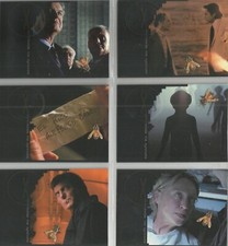 X-Files Seasons 6 &7 - "Inside the Syndicate" 6 Card Embossed Chase Set #i1-i6