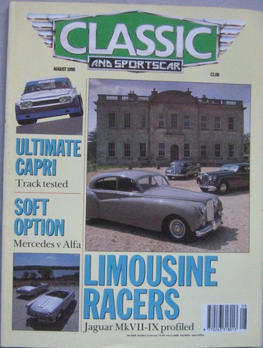 Classic and sportscar 1990 - sportscar, 08/1990