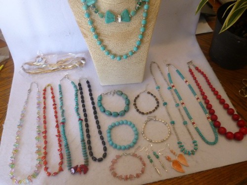 Piece turquoise coral - piece,