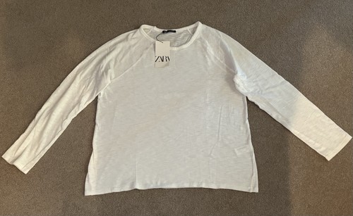 Zara long sleeve shirt white - zara,